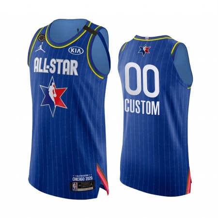 Dres NBA 2020 All-Star Prilagođeni Jordan Brand Kobe Forever Plava Swingman